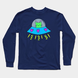 Cat Alien Long Sleeve T-Shirt